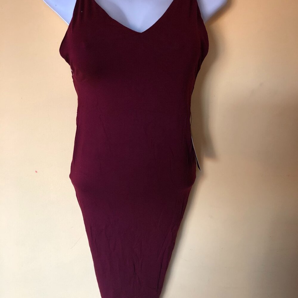 Posh Shop High Neck Crossback Dress